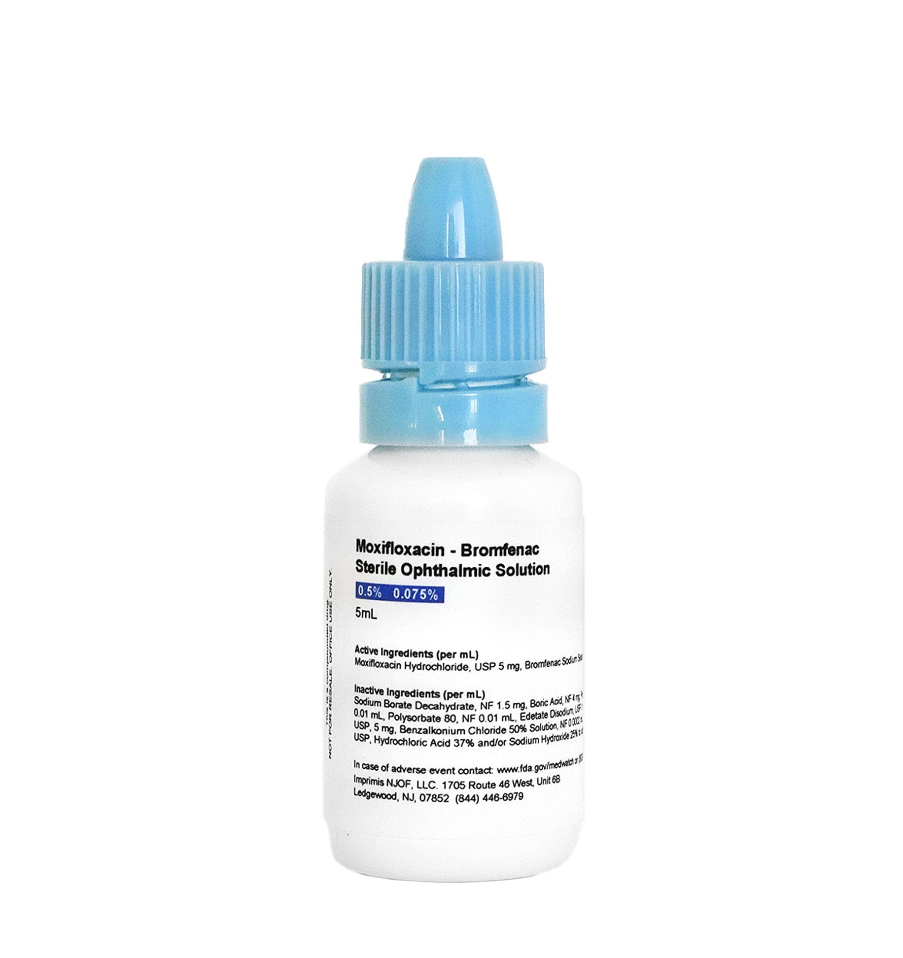 MoxiBrom (Moxifloxacin/Bromfenac)* 5mL ImprimisRx