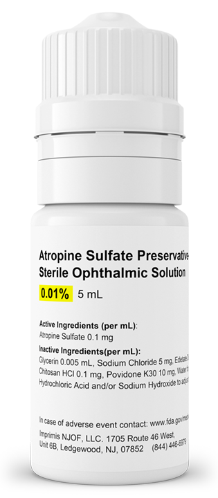 Atropine 0 01 PF